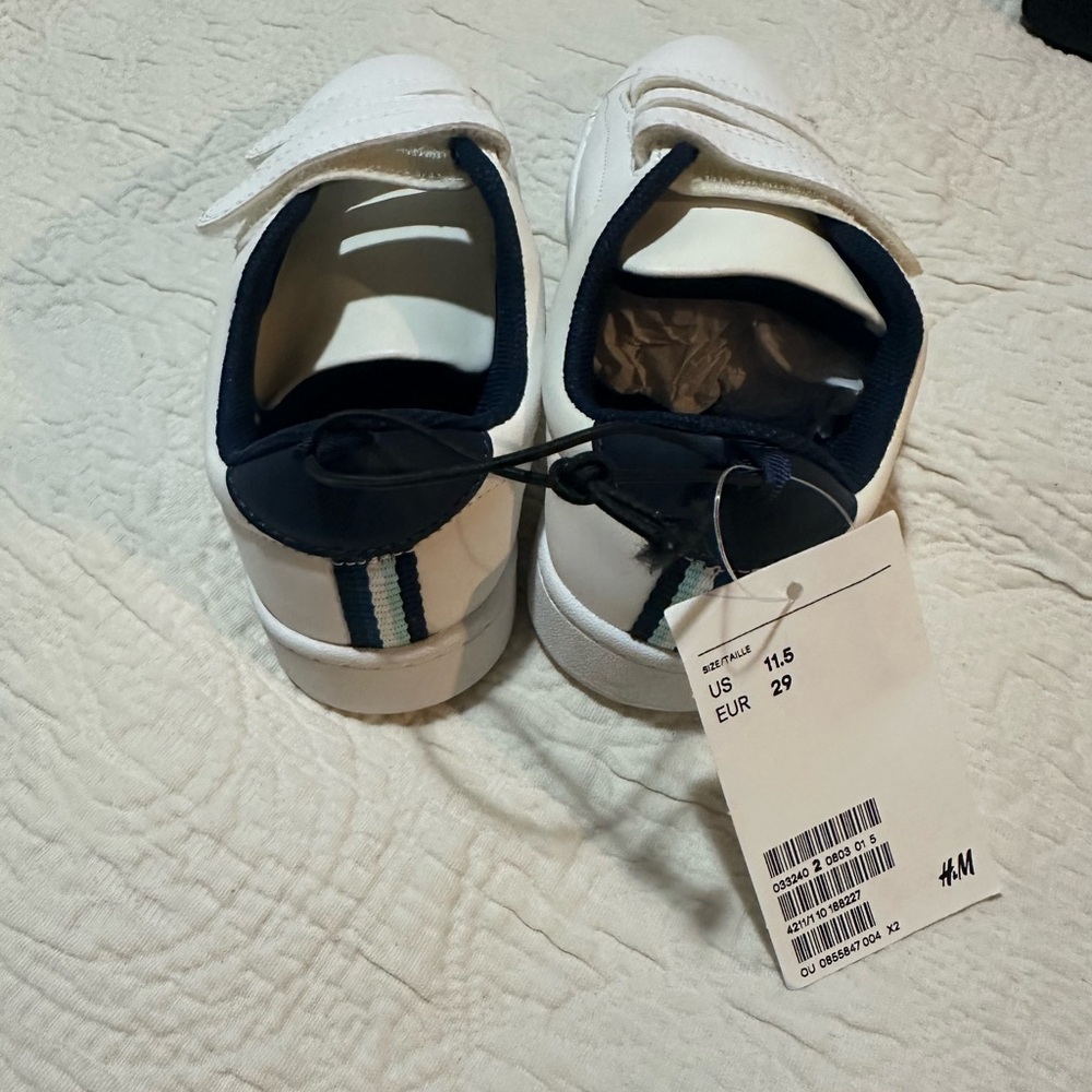 H&M Kids Sneakers with Navy Trim